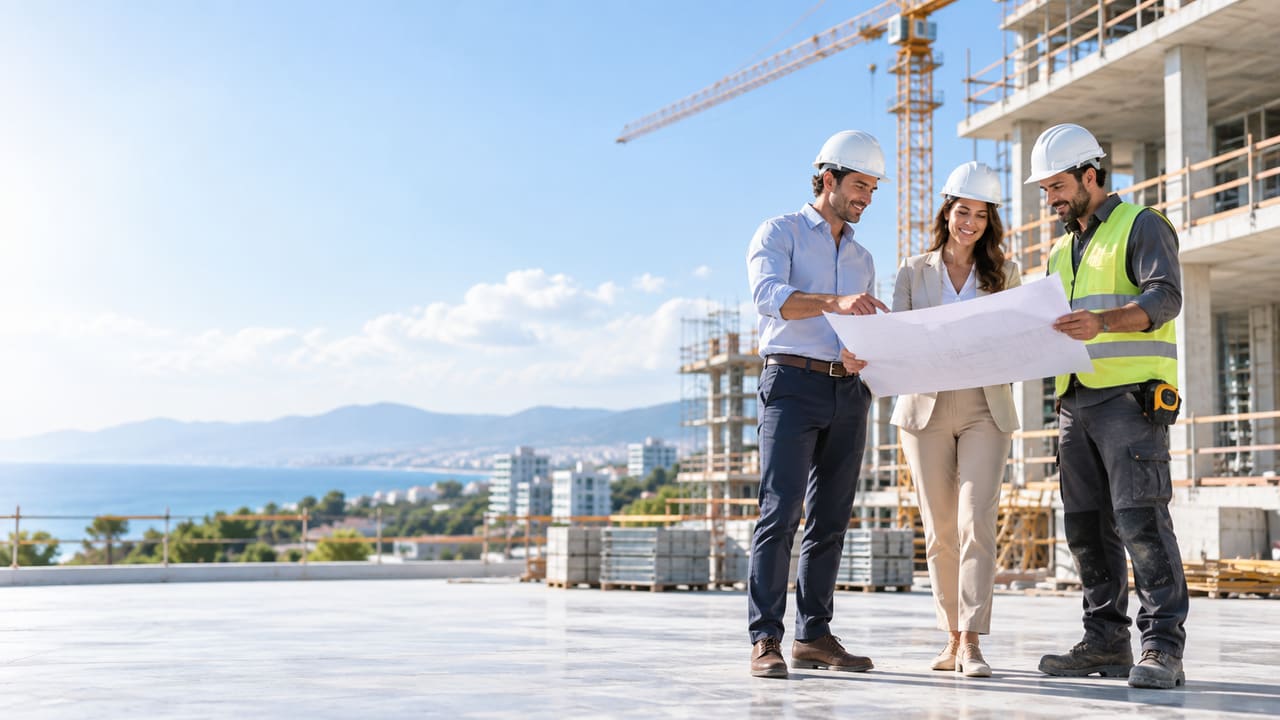 Obra en construcción con seguro de caución